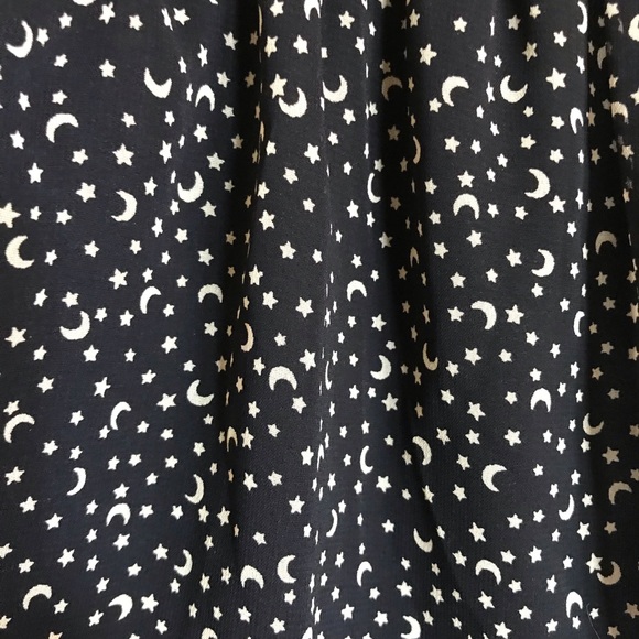 Moon & Stars Navy Blue Ruffle Shorts - Picture 3 of 4